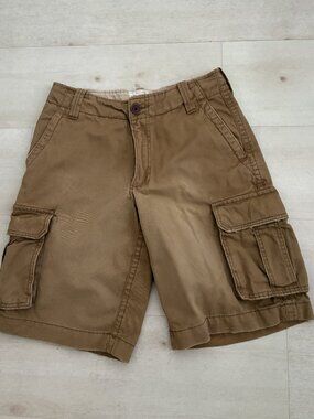 Aeropostale Men's Authentic Cargo Shorts Size 30 - Caramel- Brown Style A9